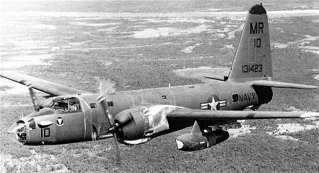 Lockheed OP2E 'Neptune'of
Navy Observation Squadron VO-67.
