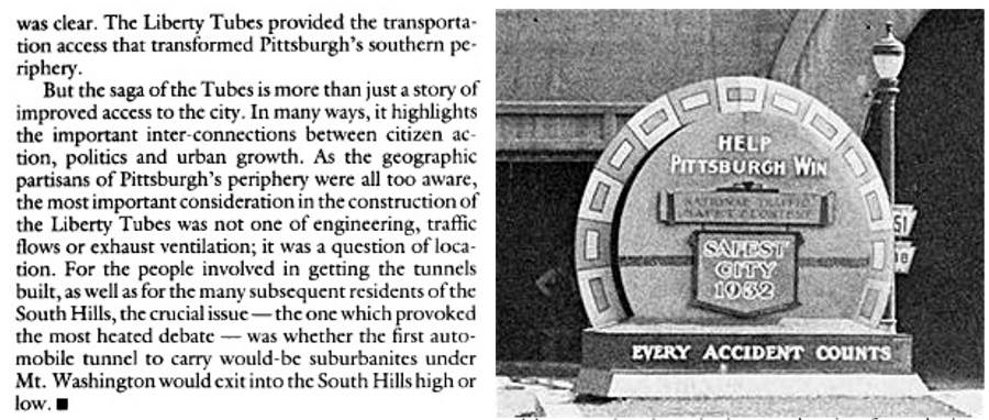 The Saga of the Liberty Tunnels
by Steven J. Hoffman.