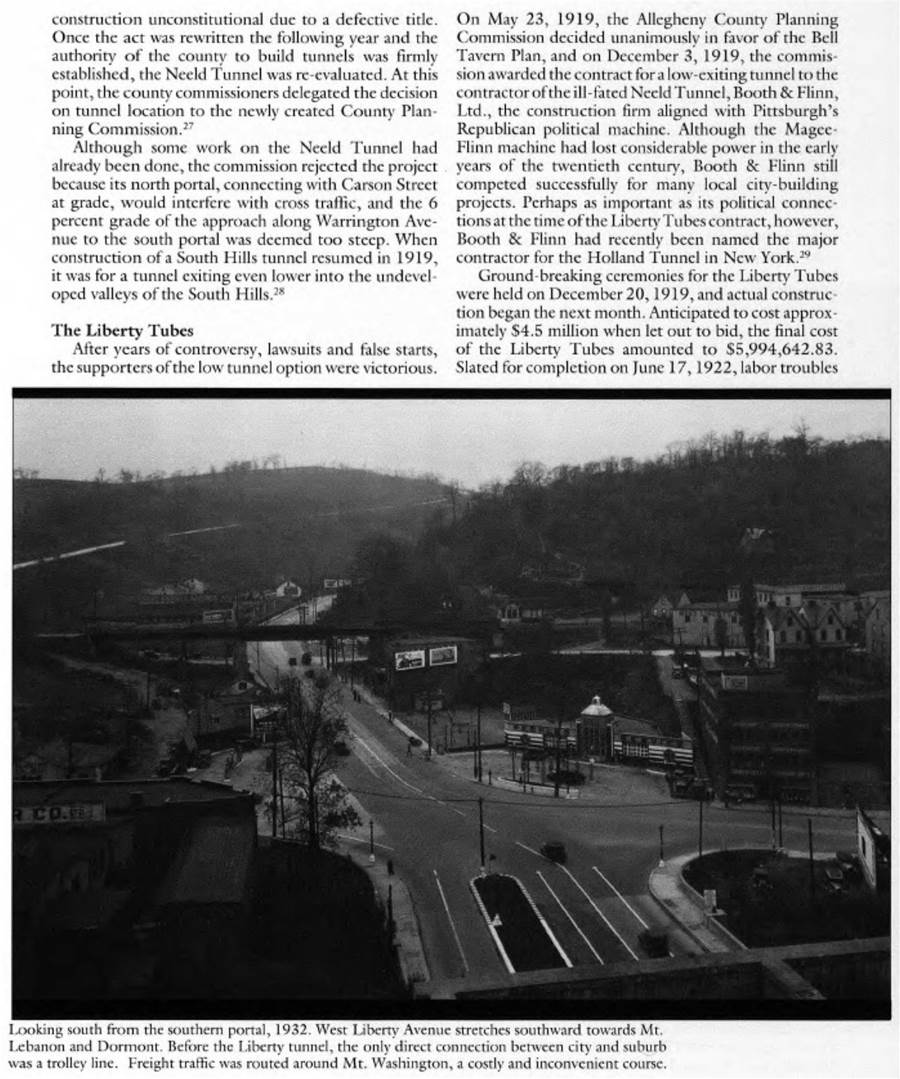 The Saga of the Liberty Tunnels
by Steven J. Hoffman.