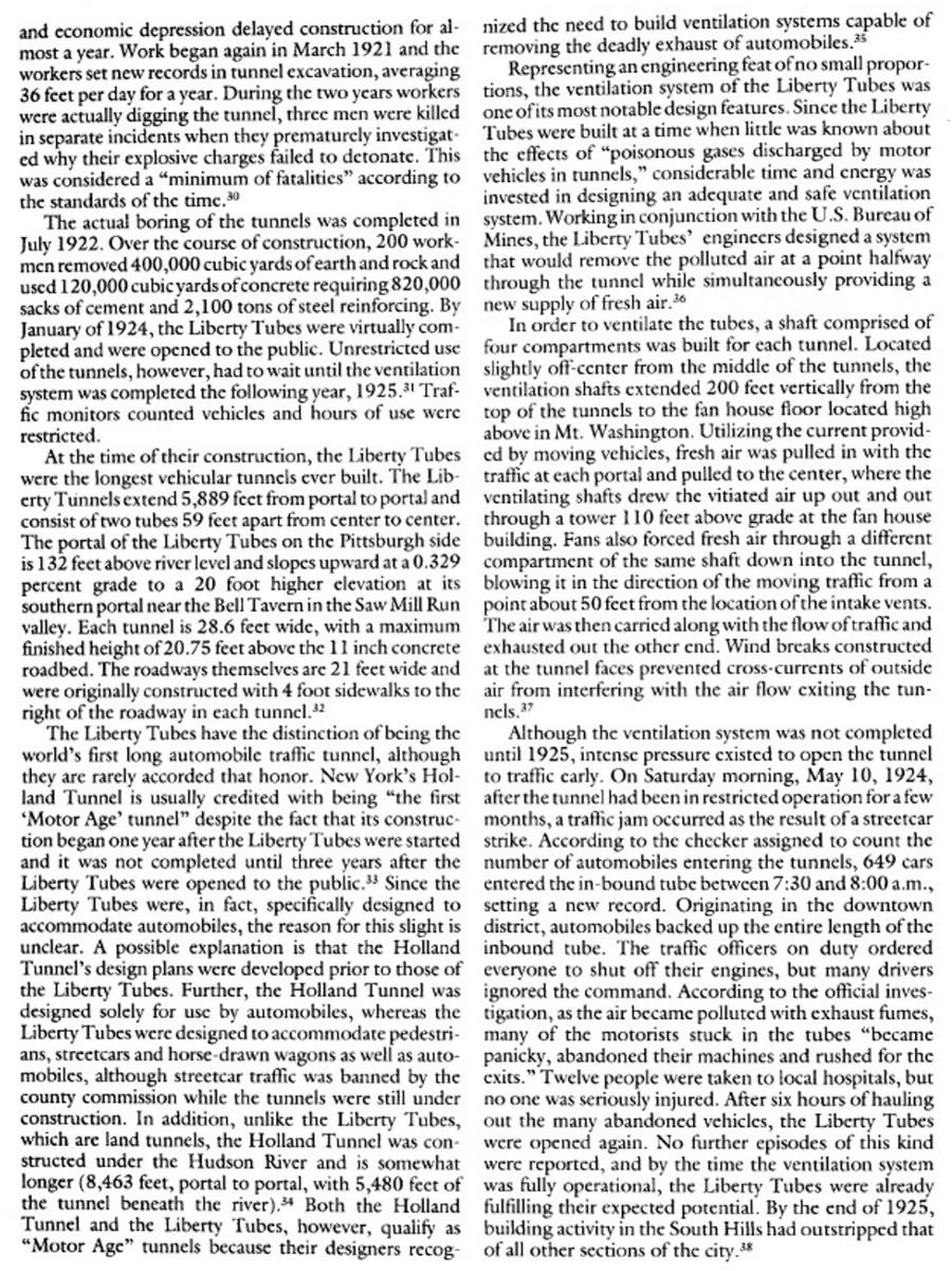 The Saga of the Liberty Tunnels
by Steven J. Hoffman.