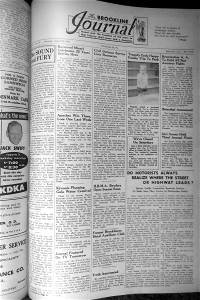 Brookline Journal - August 9, 1951