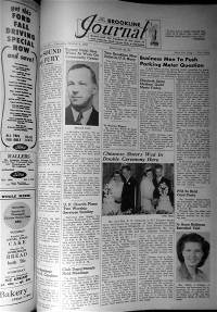 Brookline Journal - October 4, 1951