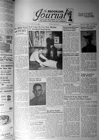 Brookline Journal - December 13, 1951