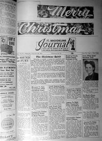Brookline Journal - December 20, 1951