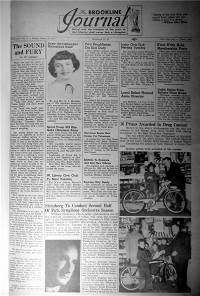 Brookline Journal - January 5, 1952