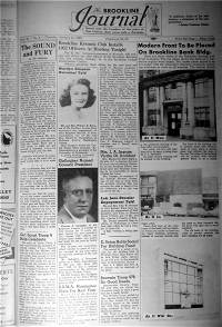 Brookline Journal - January 11, 1952