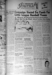 Brookline Journal - March 1, 1952