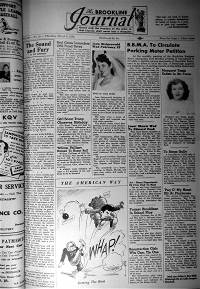 Brookline Journal - March 8, 1952