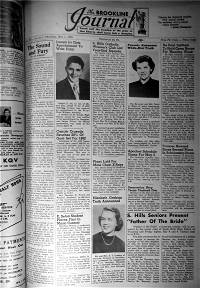 Brookline Journal - April 26, 1952