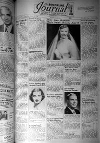 Brookline Journal - June 1, 1952