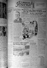 Brookline Journal - June 21, 1952