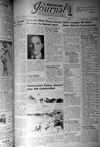 Brookline Journal - June 28, 1952
