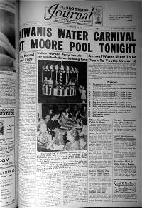 Brookline Journal - August 2, 1952