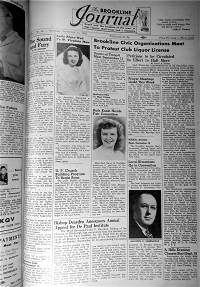 Brookline Journal - September 13, 1952