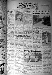 Brookline Journal - September 20, 1952