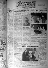 Brookline Journal - October 25, 1952