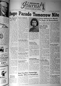 Brookline Journal - November 8, 1952