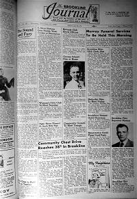 Brookline Journal - November 23, 1952
