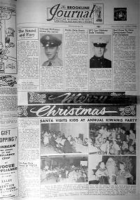 Brookline Journal - December 28, 1952