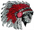 The Red Man proved that he too can be
a Feared and Respected Warrior. Employing
the Onside Kick as well as the Arrow, the
War Party took No Prisoners, only Scalps.