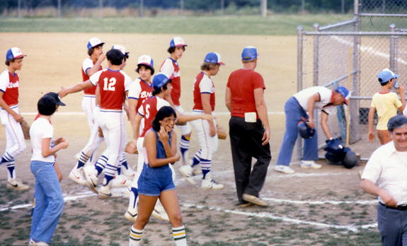 1979 Senior League
 All-Stars before game at McGibbeny Field