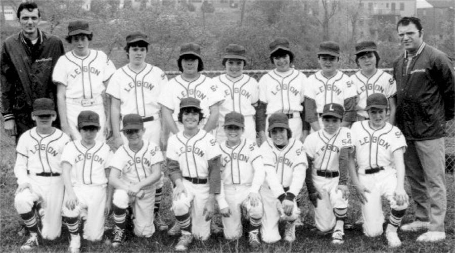 Picture
 of Angelo Masullo Sr and his 1973 Legion team.