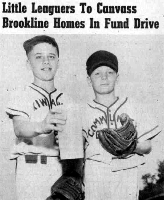 Players Collecting Funds - 1956.