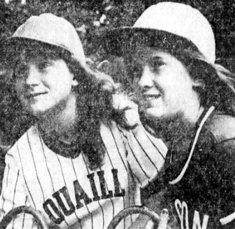Kathy and Donna Caterino in 1977