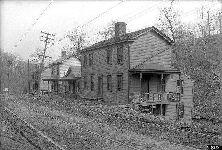 Homes along West Liberty Avenue.