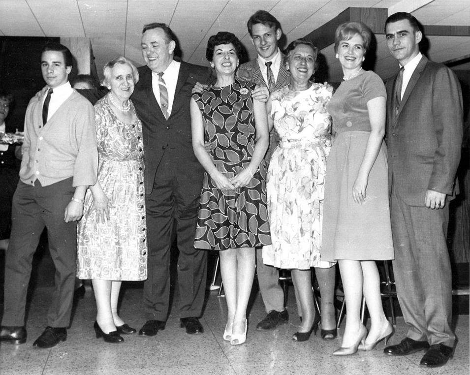 Dan McGibbeny and family - 1966