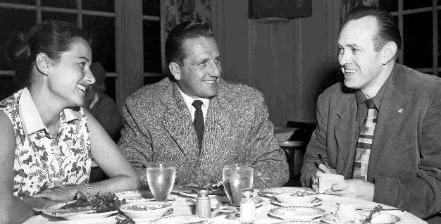 Dan McGibbeny
 with Mr. and Mrs. Ralph Kiner