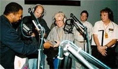 Porky Chedwick at the Rock n' Roll Hall of Fame