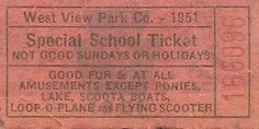 Complimentary School Ticket