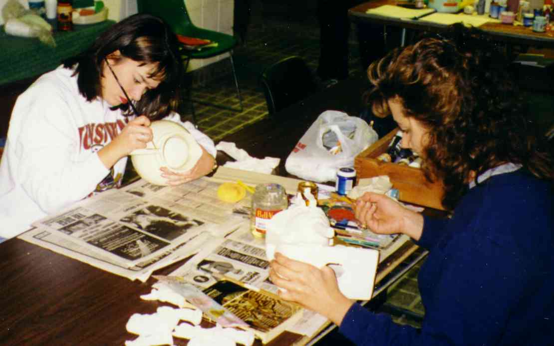Lori Burton and Julie Becze