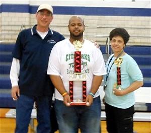 Coach Milan with Clint and Michelle.