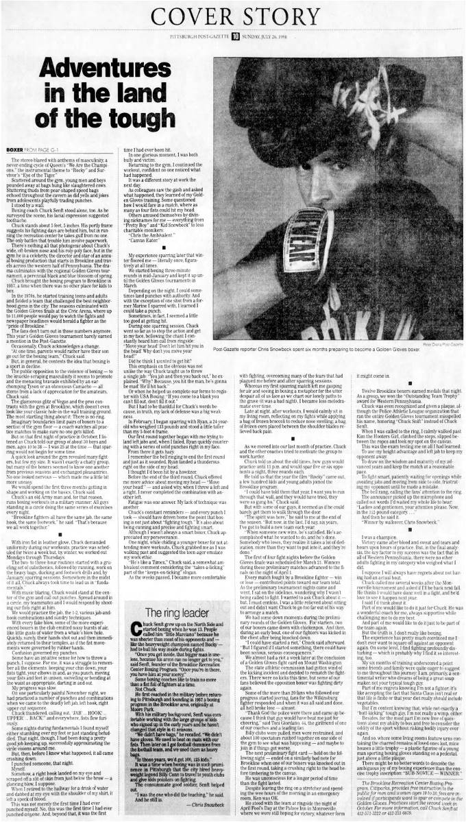 Pittsburgh Post-Gazette - 7/26/98