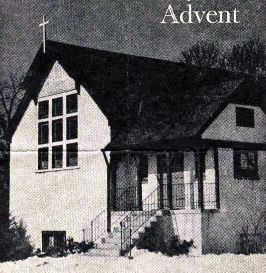 The Episcopal Church of the Advent in 1960