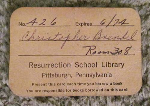 Resurrection Library Card