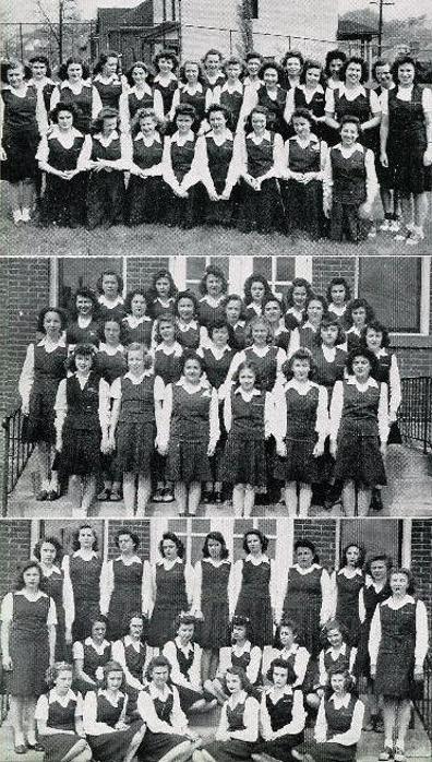 Elizabeth Seton High School
 Freshman Class - 1944