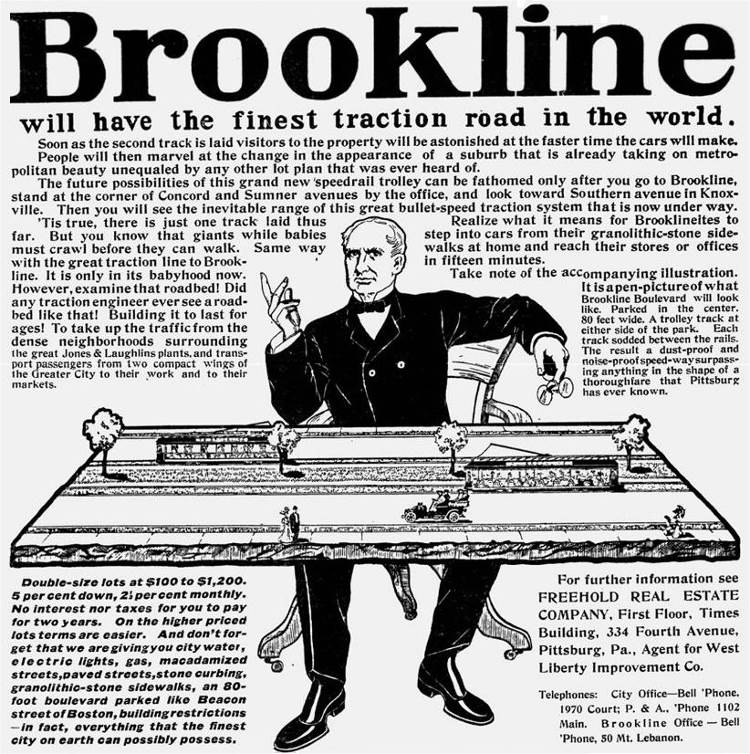 Freehold Real Estate
Advertisement - June 27, 1905
