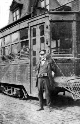 Conductor Owen Richard McCaffrey Sr. of Overbrook.
