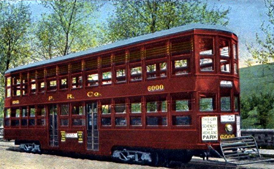 Pittsburgh Railways
 Double Decker Trolley