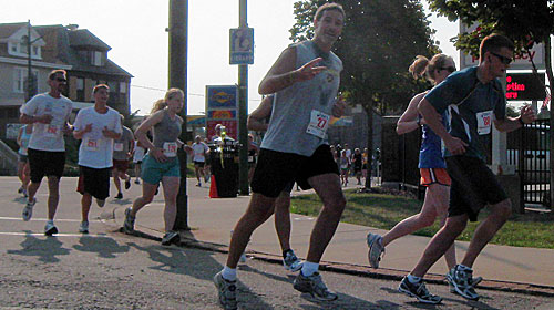 Chris 'Fritz' Brendel of Holly Springs, NC,
competes in the 29th Annual Brookline Breeze 8/14/2010.