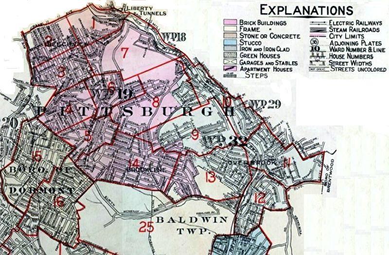 1940 Map Index