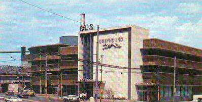 The old Greyhound Bus Station