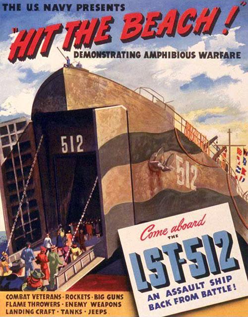 Poster for Hit The Beach demonstration.