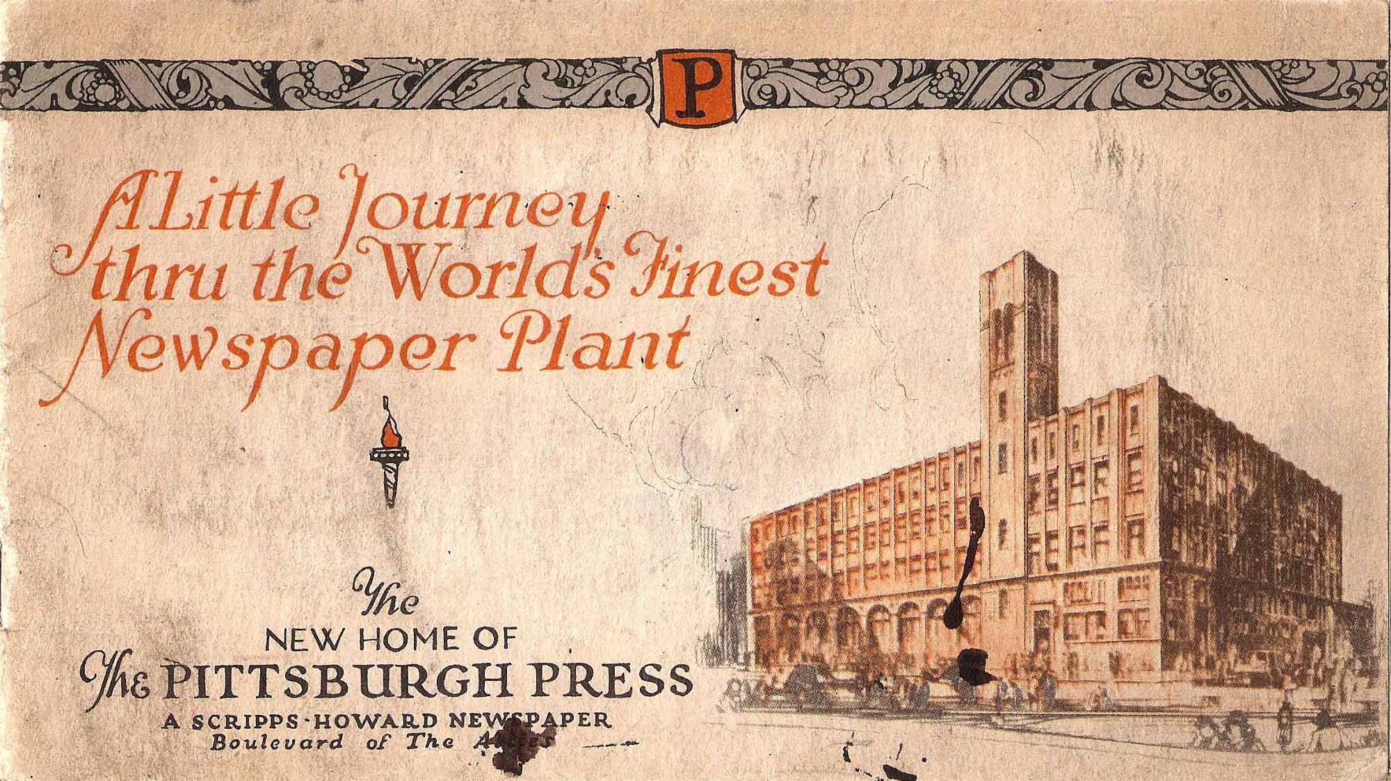 Delivering the Pittsburgh Press in 1957.
