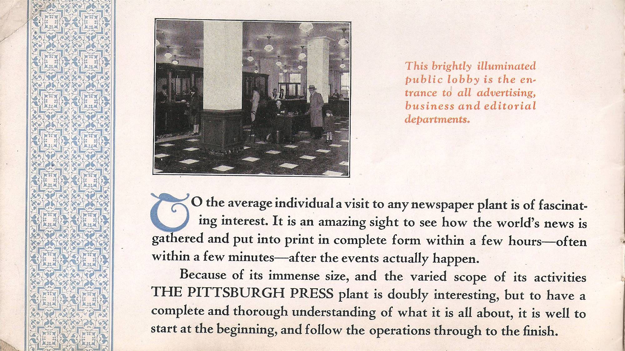 Delivering the Pittsburgh Press in 1957.