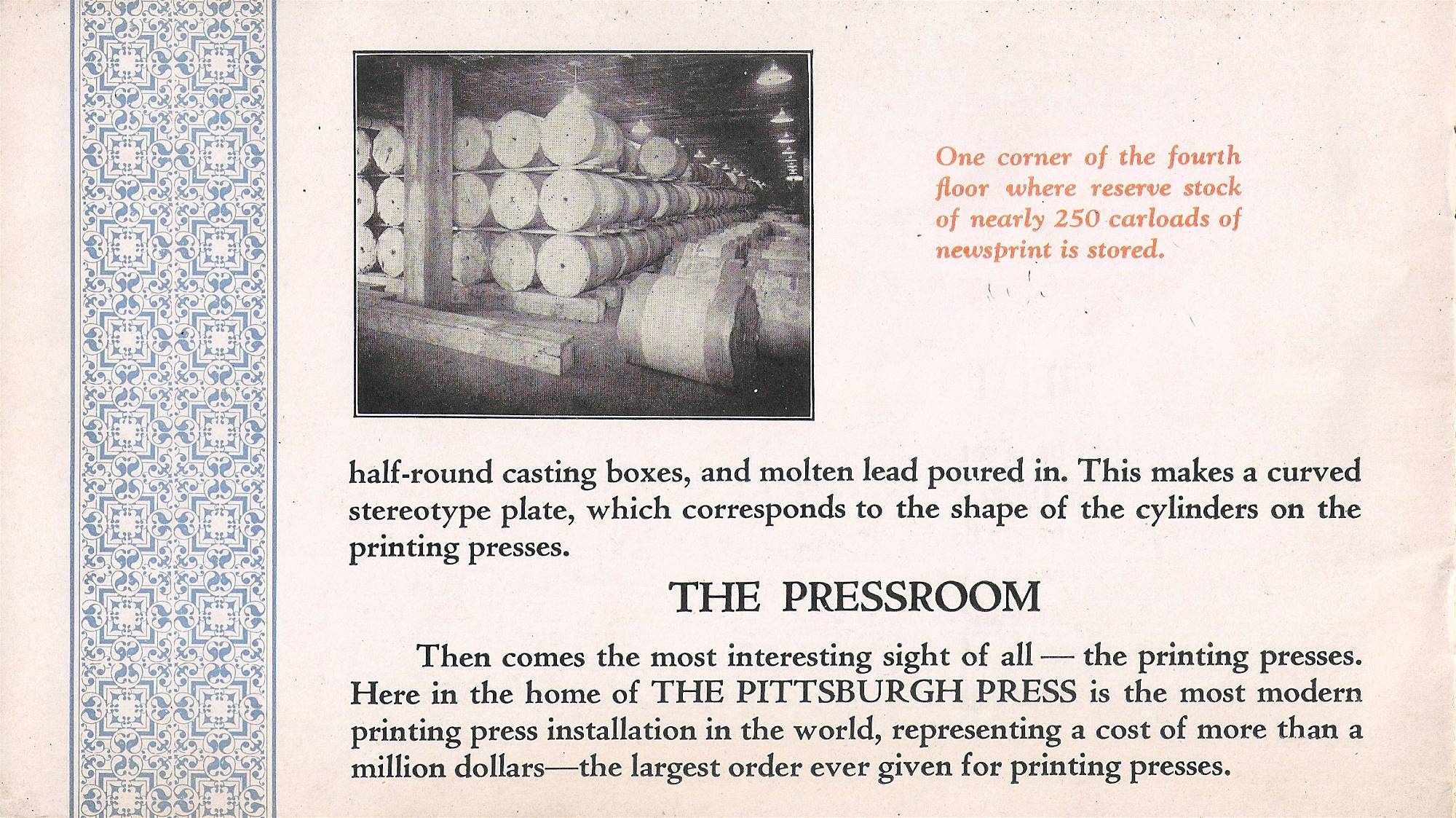 Delivering the Pittsburgh Press in 1957.