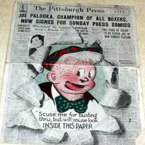 The Pittsburgh Press featuring Joe Palooka